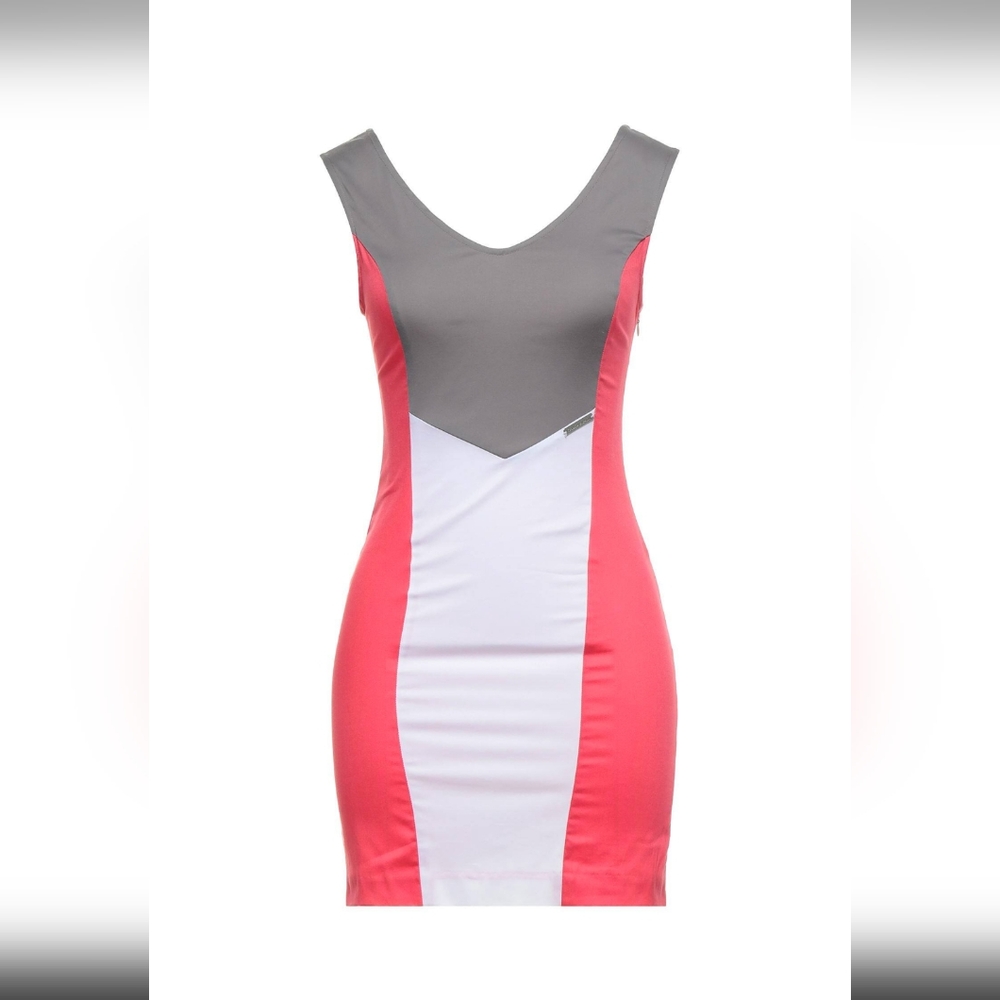 Frankie Morello Colour Block Mini Dress